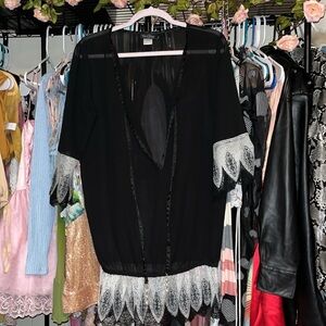 Beach bunny Breathe Me sz small cover up tunic (over sized)